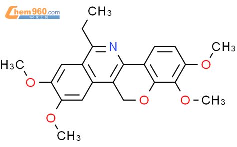 201678 36 6 11H 1 Benzopyrano 4 3 C Isoquinoline 6 Ethyl 1 2 8 9