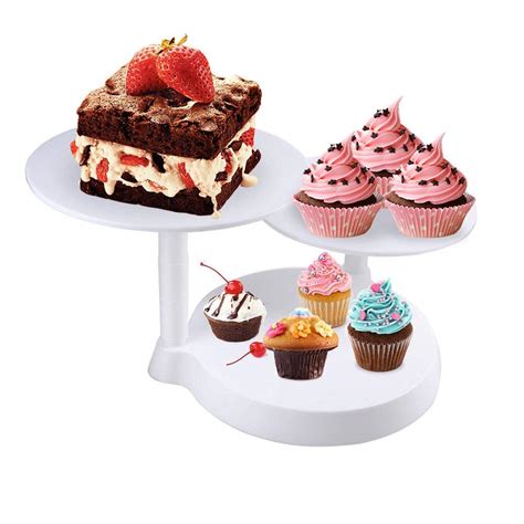 Uten Tiers Cake Decorate Display Stand Plates Cake Support Stand