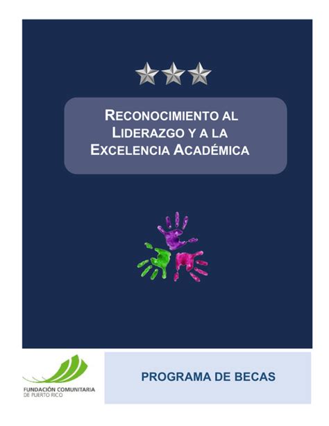 Reconocimiento Al Liderazgo Ya La Excelencia Acad Mica Gu A