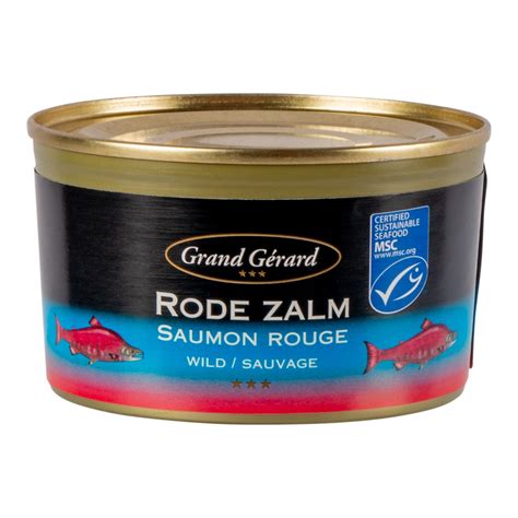 Grand G Rard Rode Zalm Wild Fancy Msc Blikken X Gram Sligro Nl