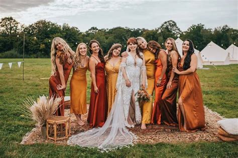 Mismatched Pastel Bridesmaid Dresses