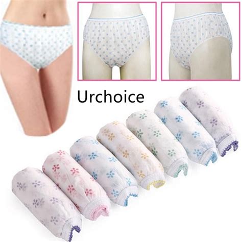 READY STOCK 7pcs Set Woman Disposable Panties Maternity Travel