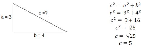 Examples - Pythagoras TheoremExercise