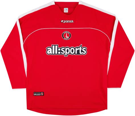 Charlton Athletic Home Football Shirt 2006 Sponsored By Llanera