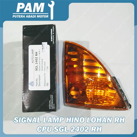 Signal Lamp Hino Lohan Cpu Lampu Sinyal Hino Lohan Lazada Indonesia