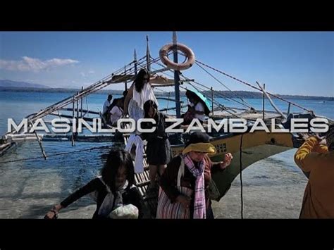 Adventure At San Salvador Island At Masinloc Zambales YouTube