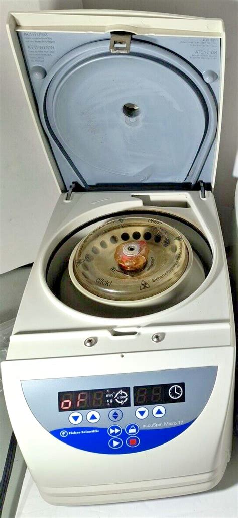 Thermo Fisher Scientific Accuspin Micro 17 Centrifuge With Rotor Parts