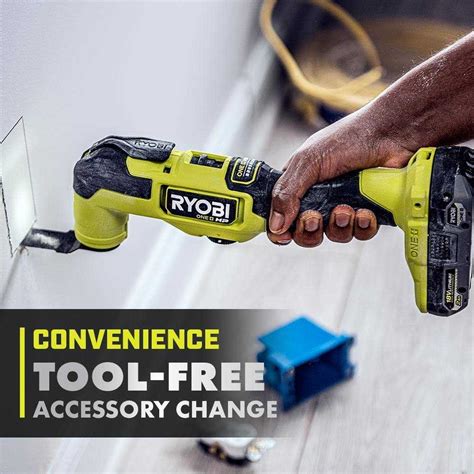 Ryobi Pblmt B One Hp V Brushless Cordless Multi Tool Hardwares