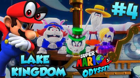 ABM Super Mario Odyssey Lake Kingdom Walkthrough 4 HD YouTube