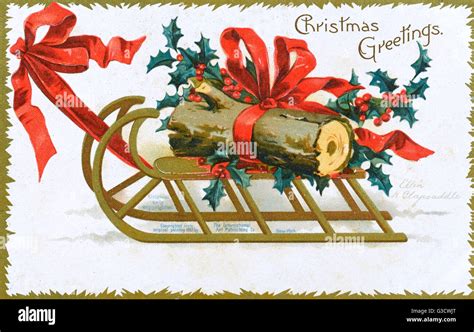 Yule log history hi-res stock photography and images - Alamy