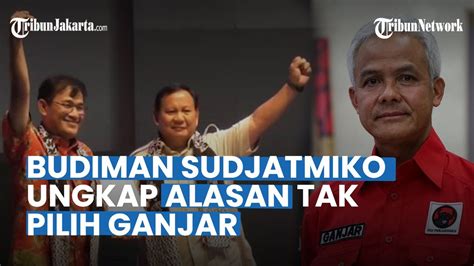 Budiman Sudjatmiko Blak Blakan Ungkap Alasan Tak Pilih Ganjar Tapi