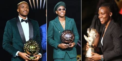 Caf Awards Dabiri Erewa Congratulates Osimhen Oshoala Nnadozie