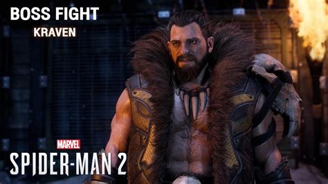 Marvel s Spider Man 2 Kraven The Hunter Boss Fight ถงคราวสกบพ