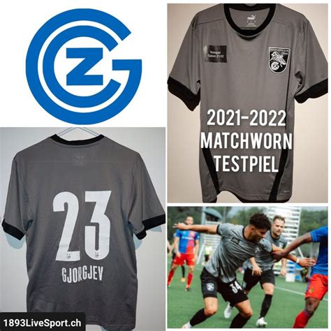 Matchworn Gc Trikot Nikola Gjorgjev Grasshoppers Kaufen