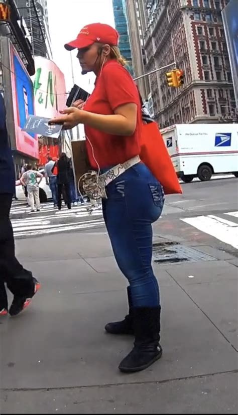 Curvy Thick Latina Caught Twice Handing Out Pamphlets Not OC Tight Jeans Forum