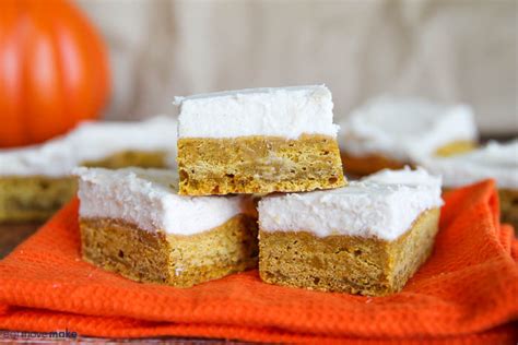 Pumpkin Cookie Bars Everything You Love About Pie But In A Cookie