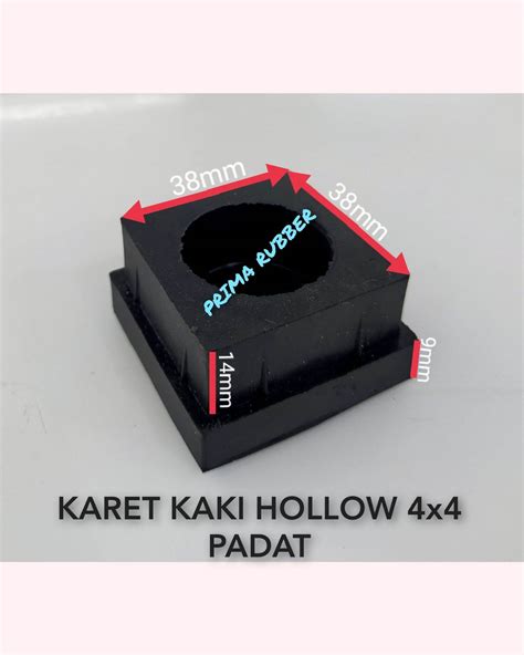 Pcs Karet Kaki Hollow X Padat Lubang Karet Kaki Meja Rak Kursi Besi