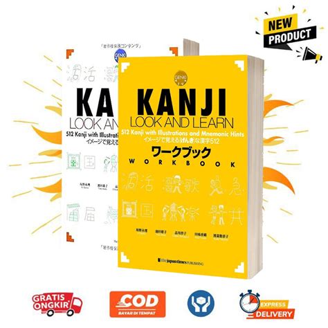 Jual Paket Kanji Look And Learn Textbook Workbook And Answer Belajar