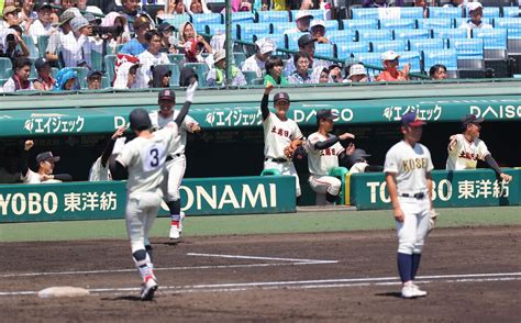 【甲子園】土浦日大が春夏通じて初の4強進出 6回一挙5得点で突き放す 八戸学院光星8強で敗退 スポーツ報知