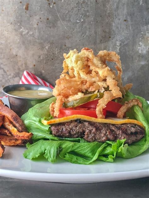 Lettuce Wrap Burger Recipe - Fueling a Southern Soul