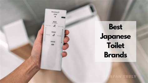 6 Best Japanese Toilet Brands – Japan Truly