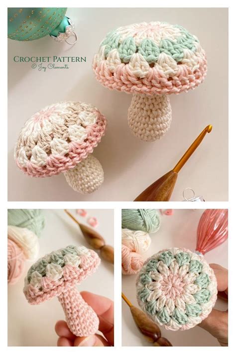 Quick Granny Mushroom Crochet Pattern Trends On Pinterest