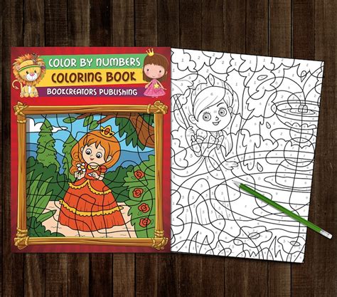 Printable Color by Numbers Coloring Book 35 PDF Coloring - Etsy