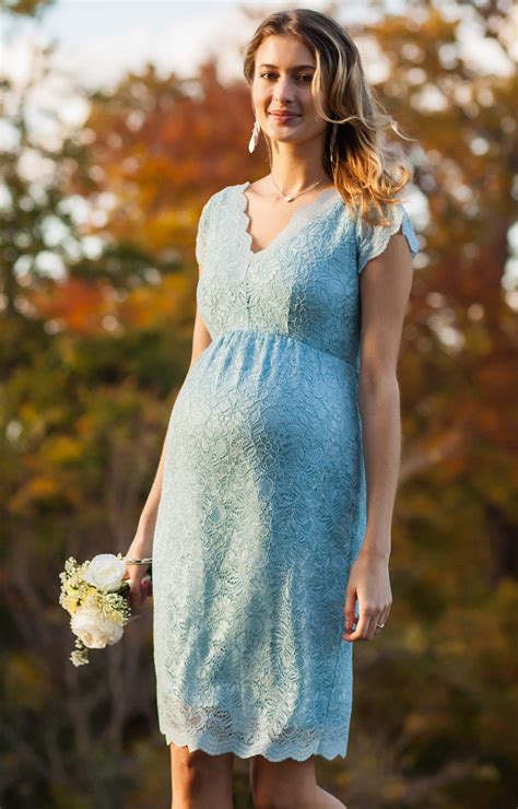 Laura Maternity Lace Dress Eau De Nil Maternity Wedding Dresses