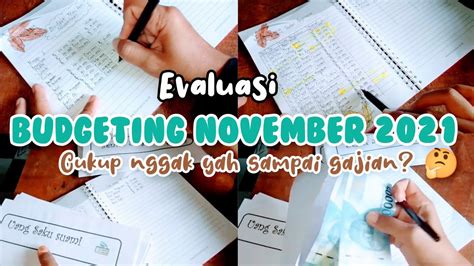 Budgeting November 2021 Evaluasi Budgeting Pertengahan Bulan Mengatur