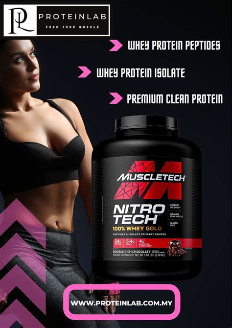 Muscletech Nitrotech 100 Whey Gold 5lbs Expiry 12 24 Proteinlab Malaysia Sport