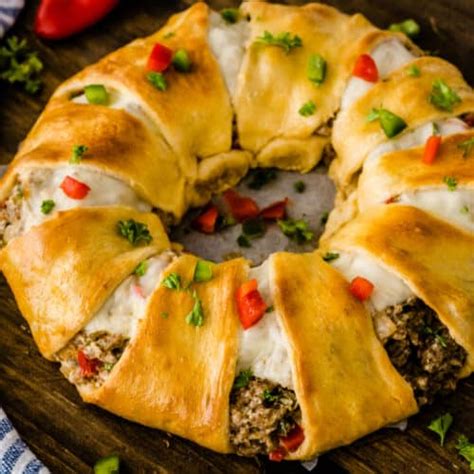 Cream Cheese And Sausage Crescent Roll Ring Real Housemoms