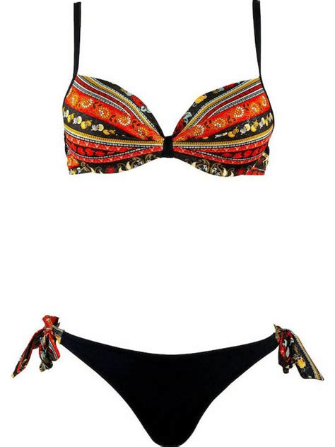 Modern Ocean 8805 02 Set Bikini Με Ενίσχυση Μαύρο Skroutz gr