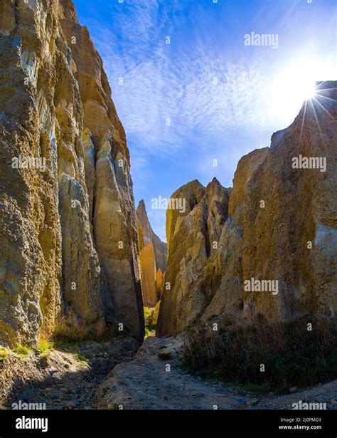 The Narrow Ravines Stock Photo Alamy