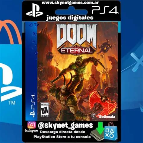 Doom Eternal Ps4 Ps5 Digital Skynet Games