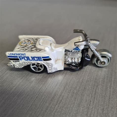 Hot Wheels Boss Hoss Motorcycle Branca 2011 HW Main Street Cod T9875 Shopee Brasil