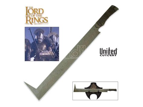 The Lord Of The Rings Replica 1 1 Elven Uruk Hai Scimitar 81 Cm United