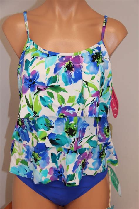 Caribbean Joe Swimwear Tankini