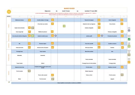 Menus Du Mois De Mars Marie Rivier Org Ensemble Scolaire Priv