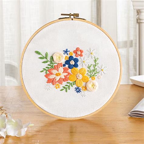 Gelren Clearance Sale Soft Yarn Embroidery Cross Stitch Kit Set For