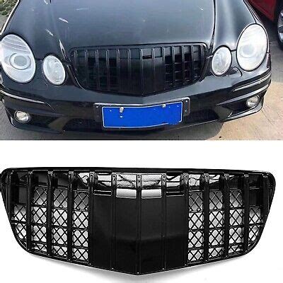 Front Bumper Grille Mesh Grill For Mercedes Benz W E Class