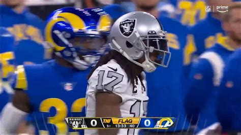 Las Vegas Raiders Vs Los Angeles Rams Full Highlights 1st Qtr Nfl