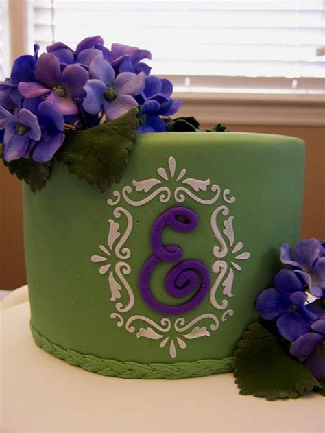 Hydrangea Ruffle Decorated Cake By Theresa CakesDecor