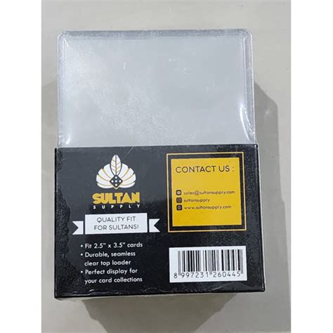 Jual Sultan Pt Seamless Clear Premium Toploader X Jakarta Barat