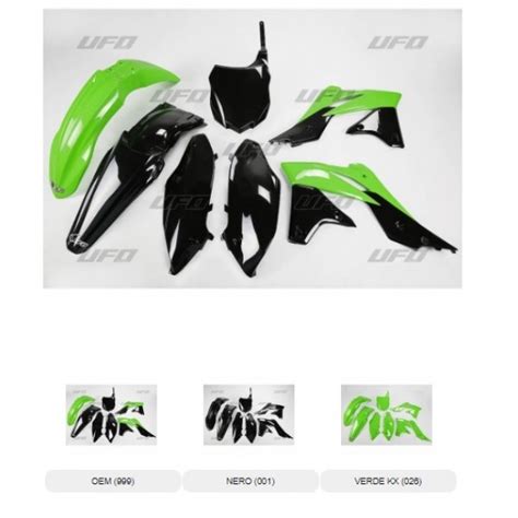 Ufo Plast Kawasaki Kxf Set Plastik Izberi Barvo