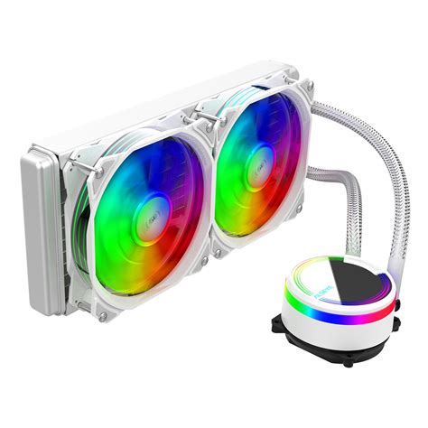 Water Cooler Alseye M White Mm Rgb Intel Amd