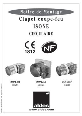 Autocontrole Clapet Coupe Feu Pdf Notice Manuel D Utilisation