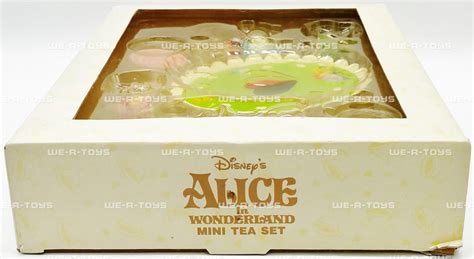 Disney's Alice in Wonderland Mini Tea Set Walt Disney Attractions NEW ...