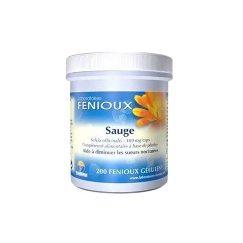 Sauge G Lules Laboratoires Feniouxtop Prix Au Maroc