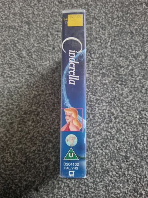 Cinderella Vhs Video Cassette Walt Disney Classics Picclick Uk