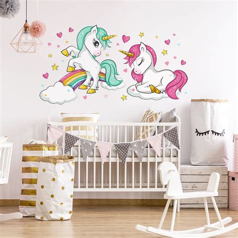 Vinilo Infantil Unicornios Decora La Habitaci N De Los M S Peque Os